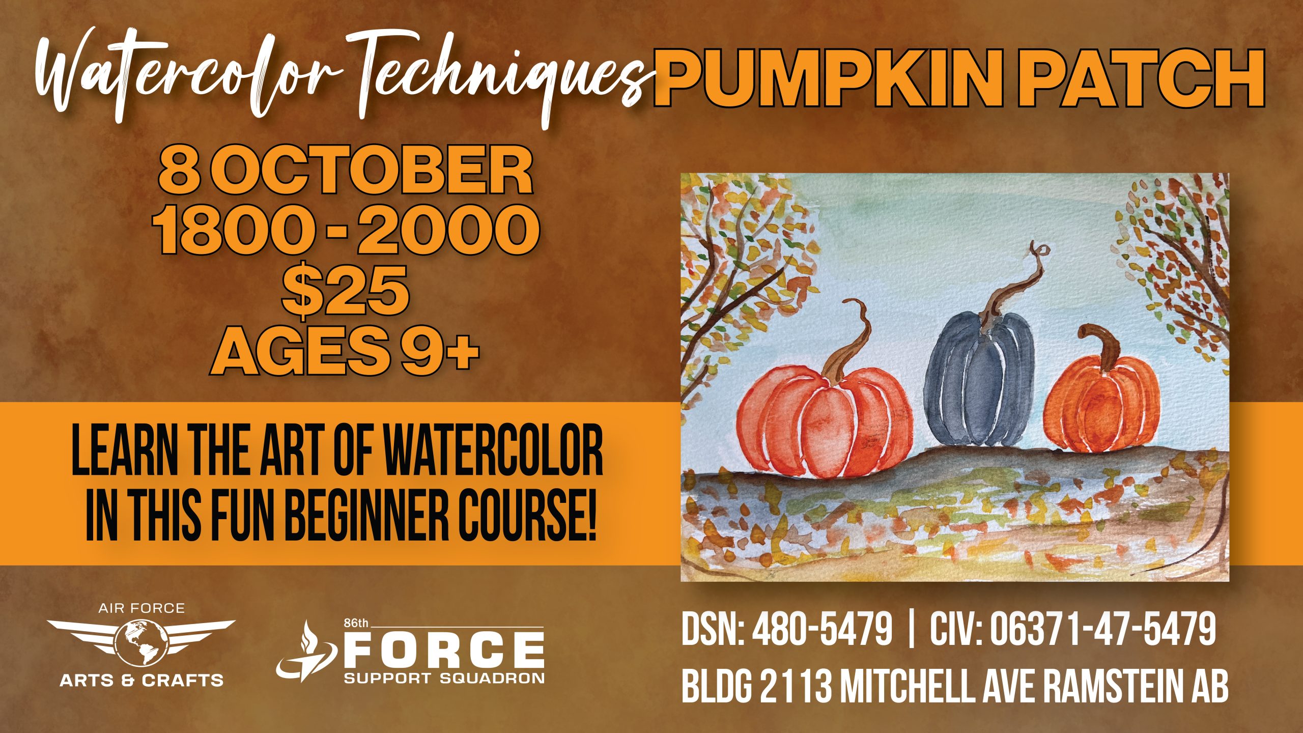 10_08_SLIDE_ACC_Pumpkin Patch Watercolor Techniques